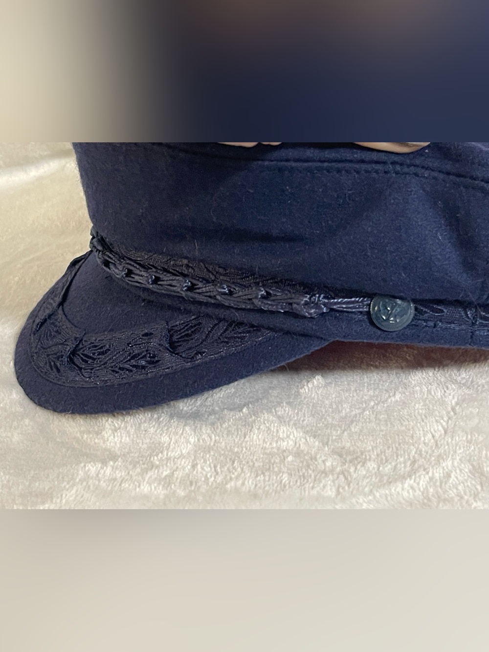 Aegean brand navy blue Greek fisherman's cap new with tags - Picture 7 of 13